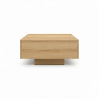 Table Basse Carrée Chêne Sonoma 100 x 100 cm