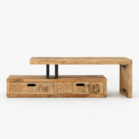 Meuble TV Extensible en Manguier Massif Modulable