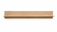 Étagère murale Loftora en bois finition chêne sonoma au design minimaliste et moderne