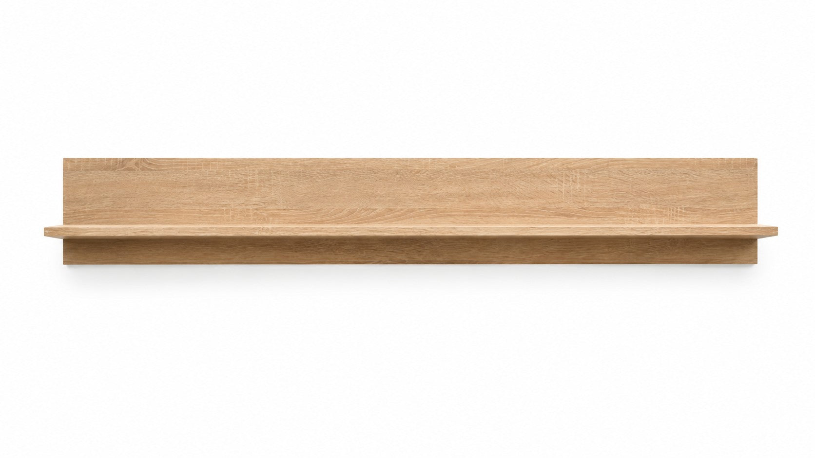 Étagère murale Loftora en bois finition chêne sonoma au design minimaliste et moderne